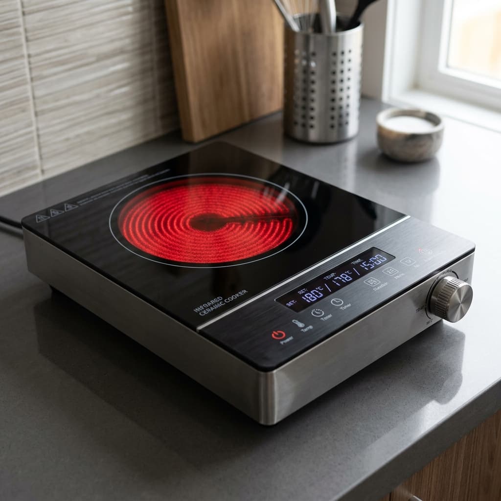VKronx 2200W Multi-Cookware Infrared Cooker